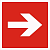 Знак F01-01 200*200 "Направляющая стрелка" пленка ФЭС в Перми